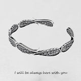 Raveya - Polished Angel Wing Bracelet