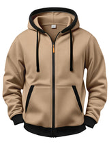 Brenner - Soft-Touch Hooded Zip Jacket