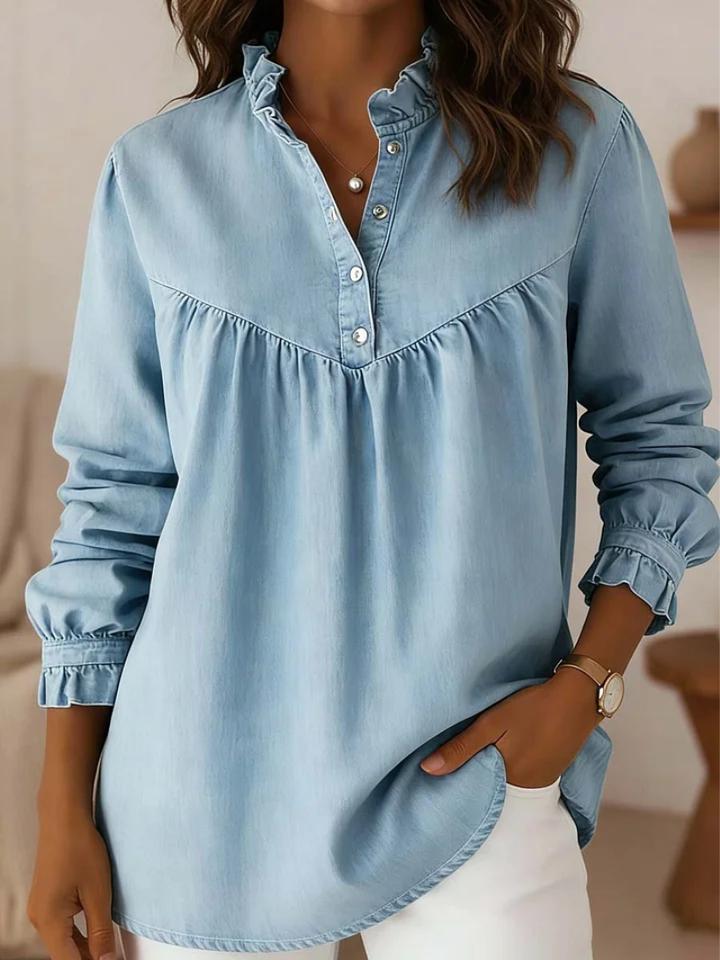 Elvaen - Soft-Touch Blouse
