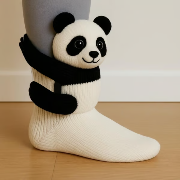 Chiara - Knitted Animal Socks