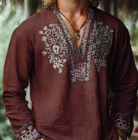 Milford - Breezy V-Neck Shirt