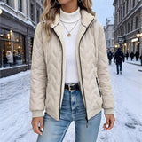 Beata - Soft-Touch Zip Hoodie