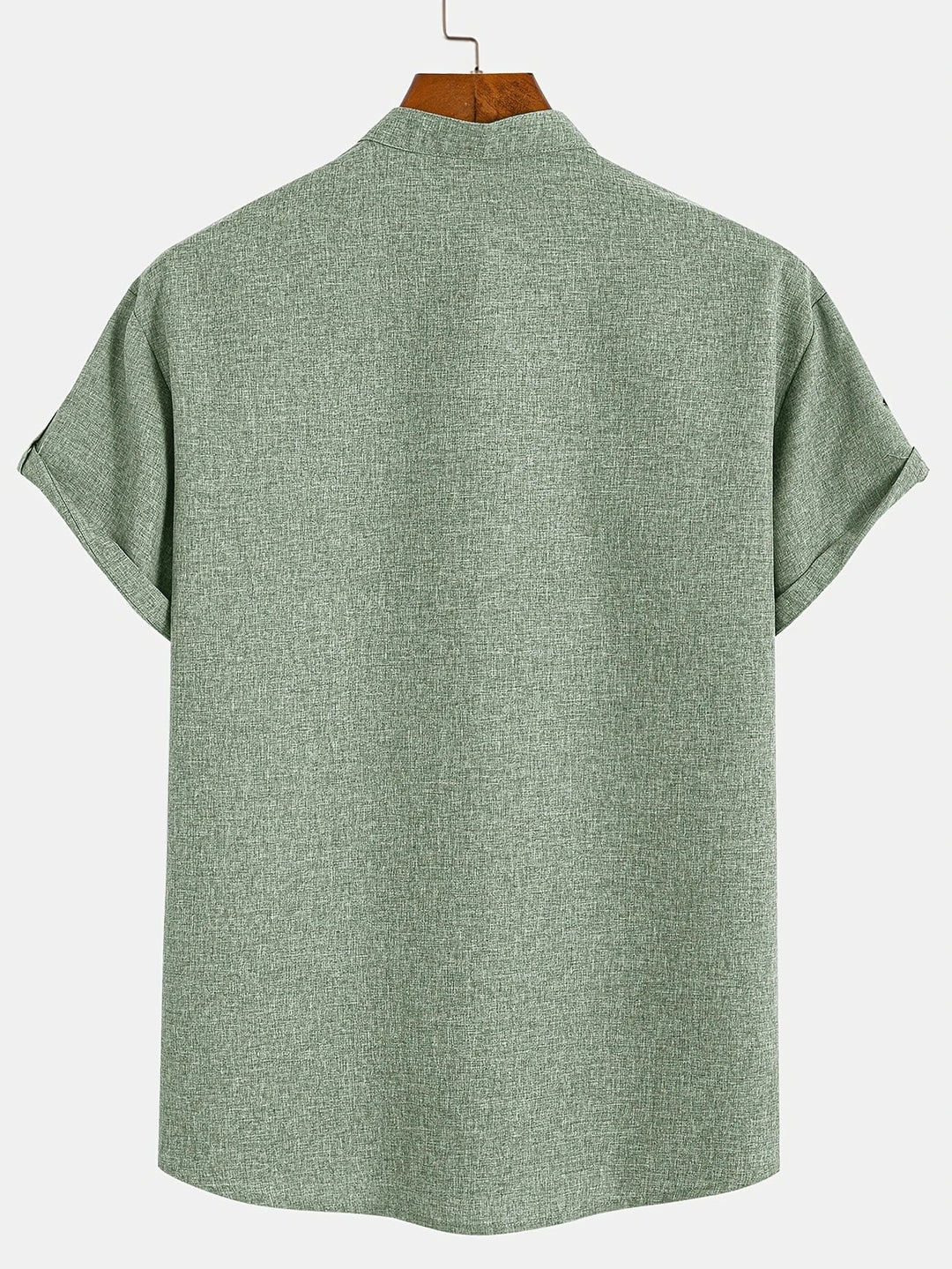 Harlan - Textured High-Collar Shirt