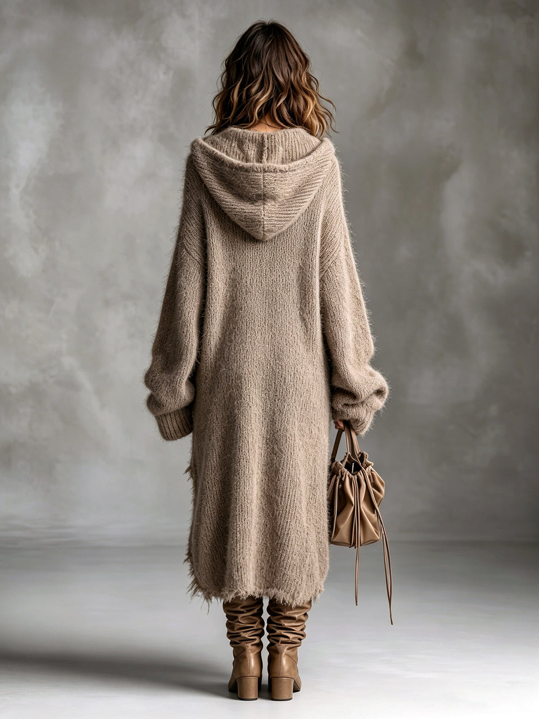 Liesel - Oversized Hooded Midi Dress