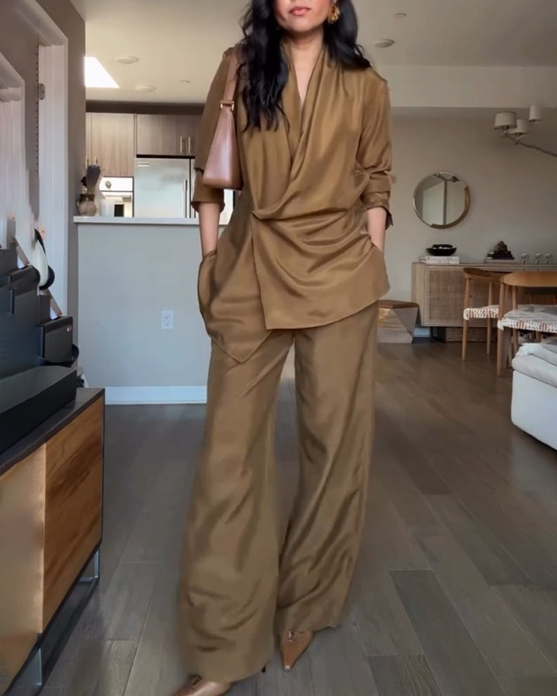 Niosa - Soft Touch Shirt & Trousers Set