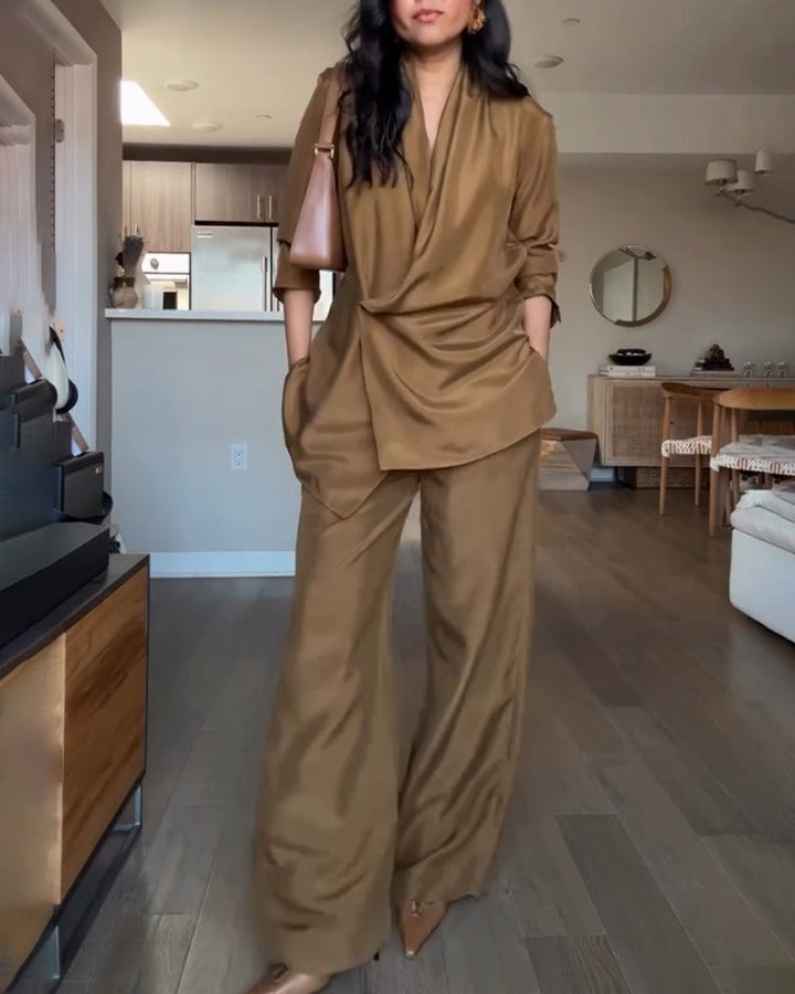 Niosa - Soft Touch Shirt & Trousers Set