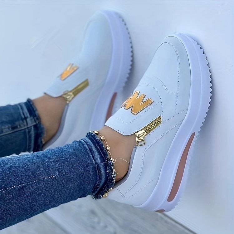 Ovelia - Platform Slip-On Sneakers