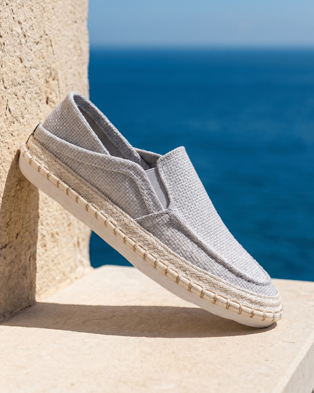 Falkner - Textured Slip-On Espadrille