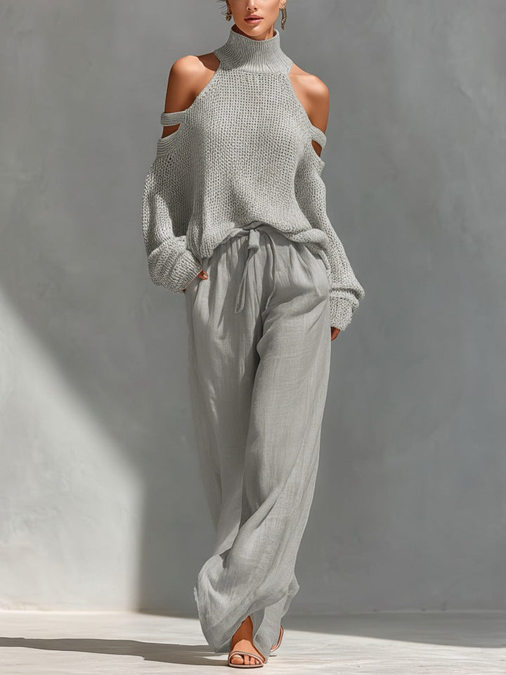 Nerys - Soft-Touch Two-Piece Set