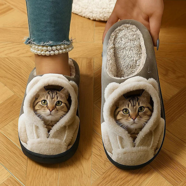 Marilys - Soft-Touch Cat Slippers