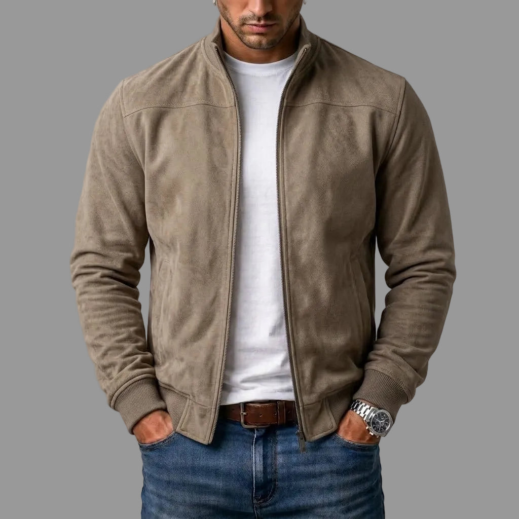 Avermont - Soft-Touch Bomber Jacket
