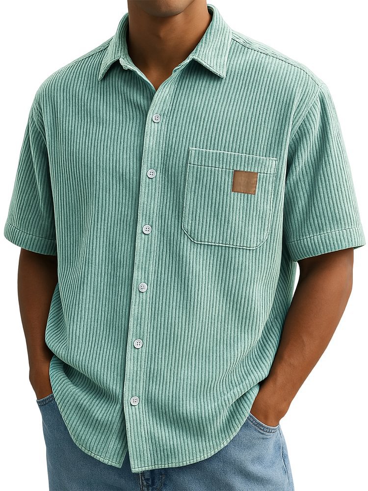Anwick - Soft-Touch Ribbed Shirt
