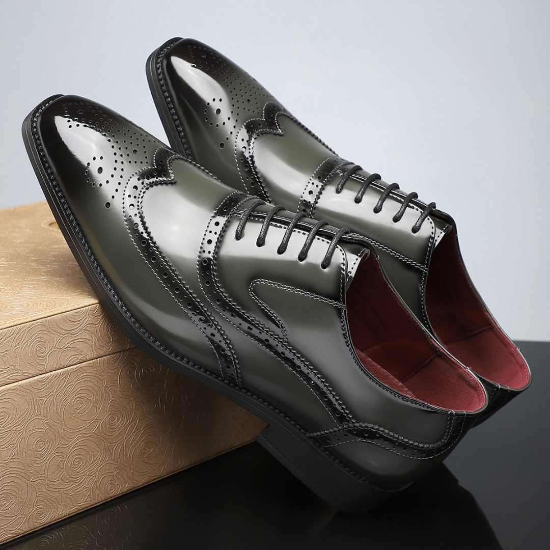 Nalos - Hand-Finished Wingtip Oxfords