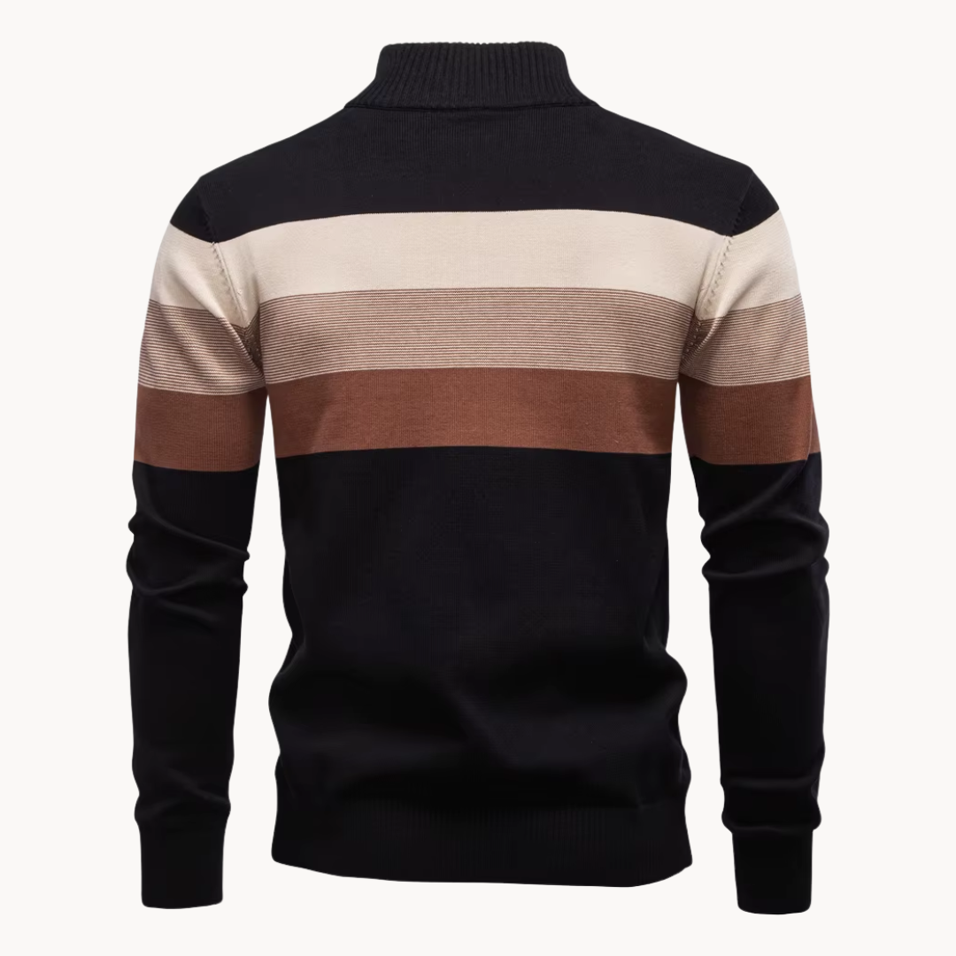 Sylvar - Stretch-Knit Quarter-Zip Sweater