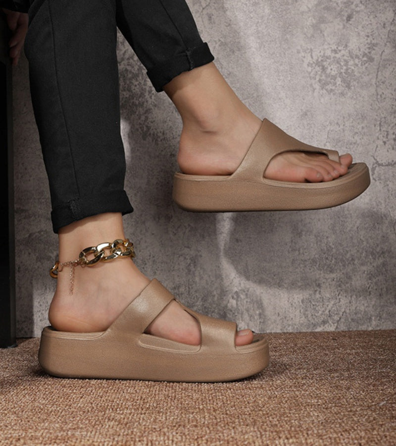 Veronique - Cushioned Platform Sandals