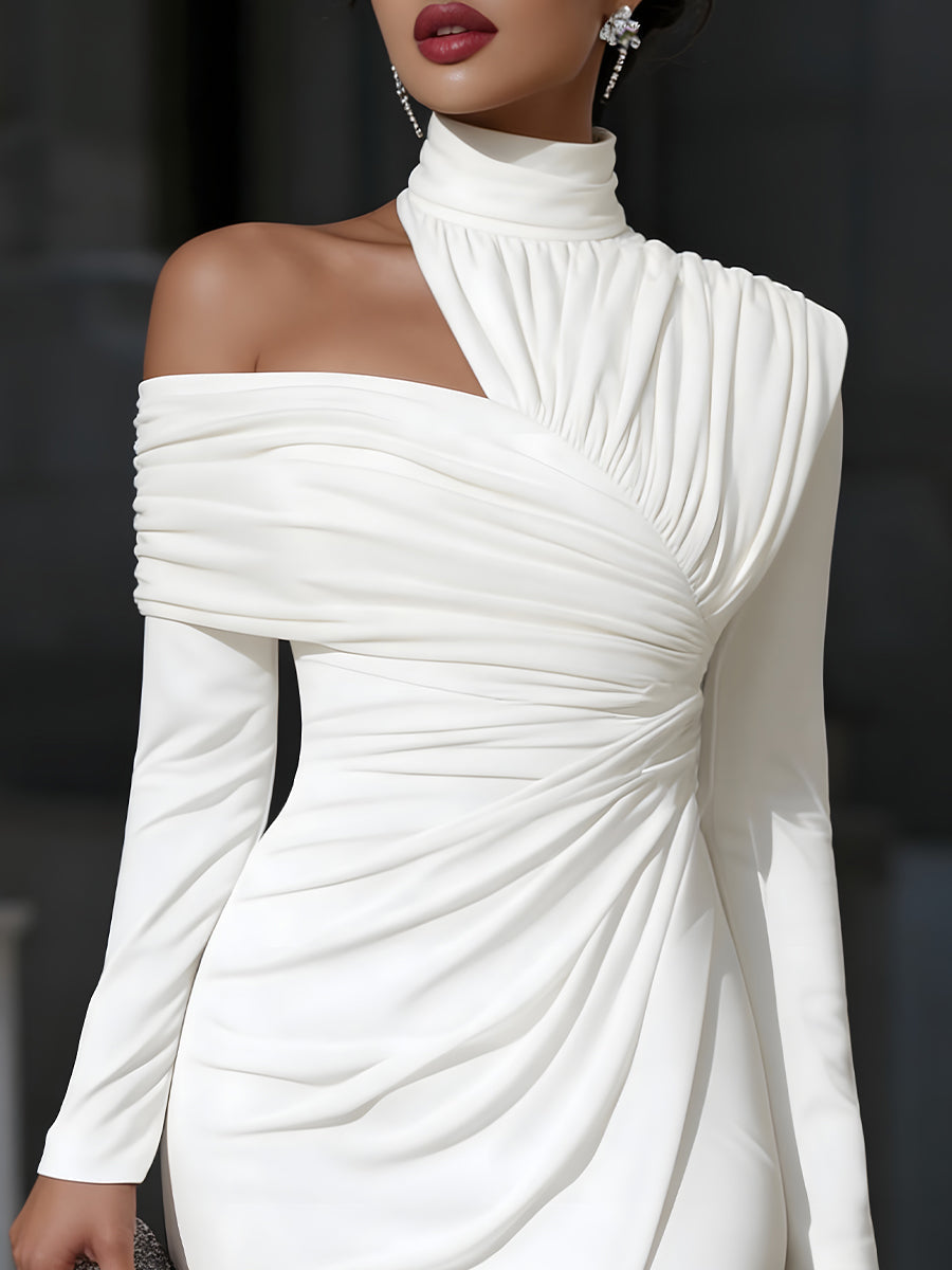 Brinelle - Draped Midi Dress