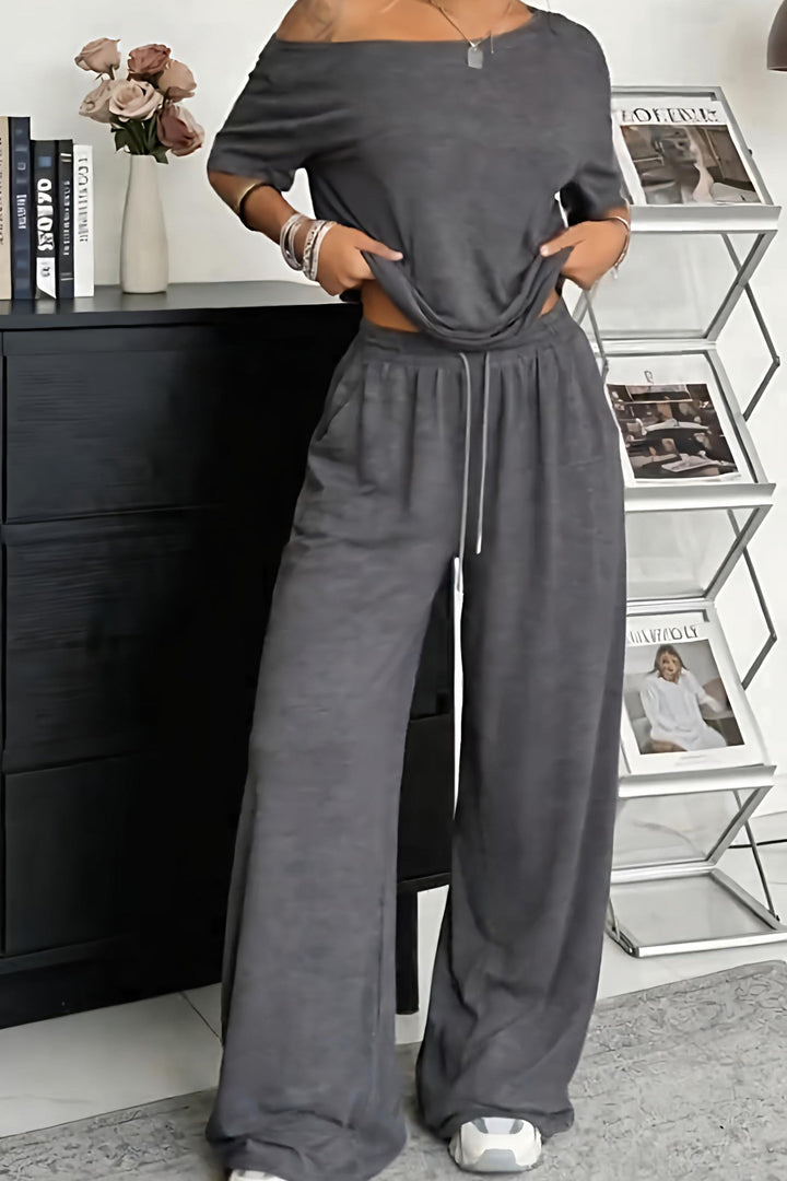 Cosima - Loose Fit Top and Trousers Set