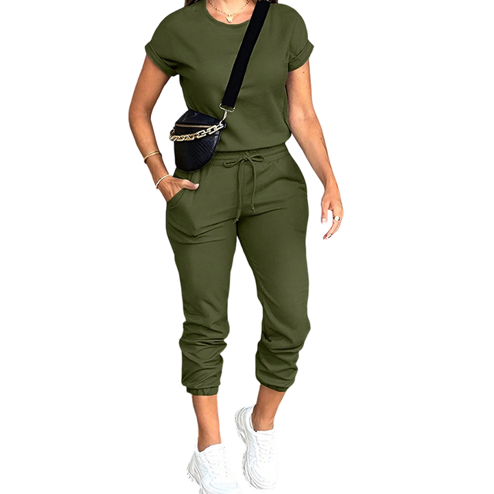 Tovelle - Casual Top and Jogger Trousers Set