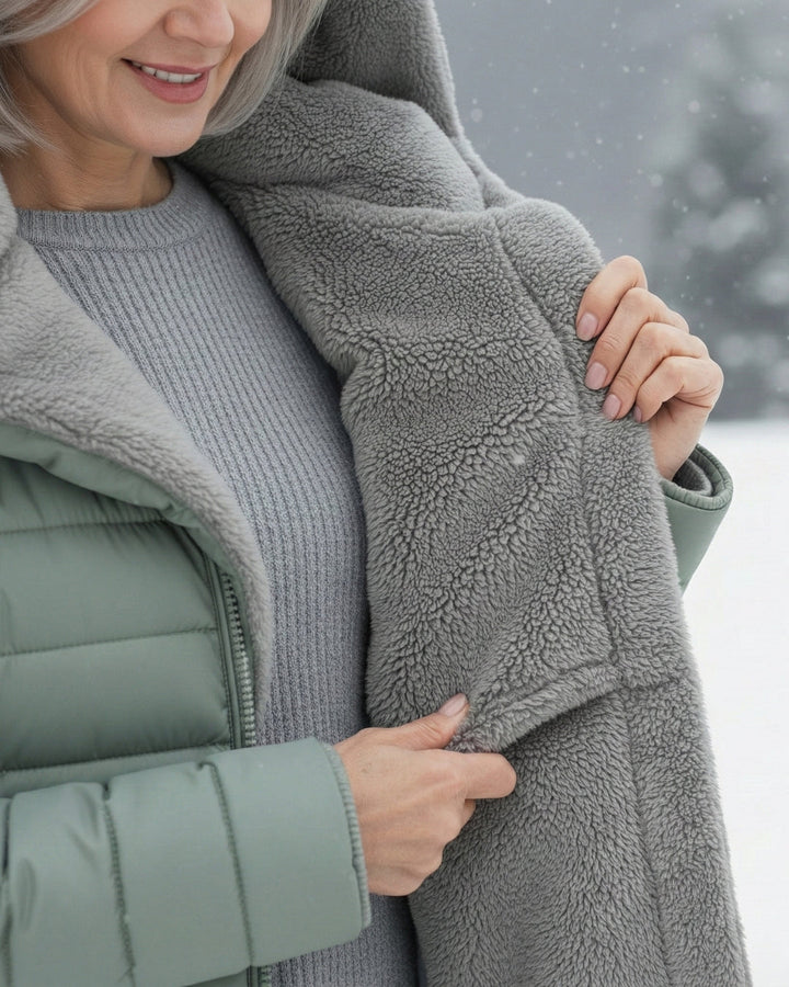 Leni - Warm Lined Hooded Puffer Coat