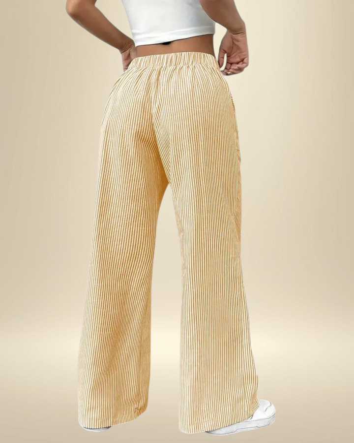 Mirayne - Fluid Wide-Leg Trousers