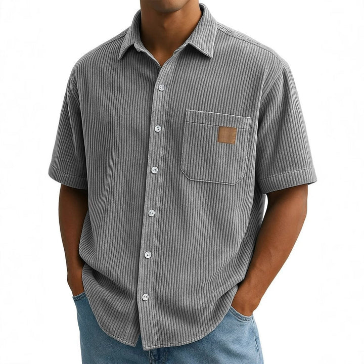 Anwick - Soft-Touch Ribbed Shirt