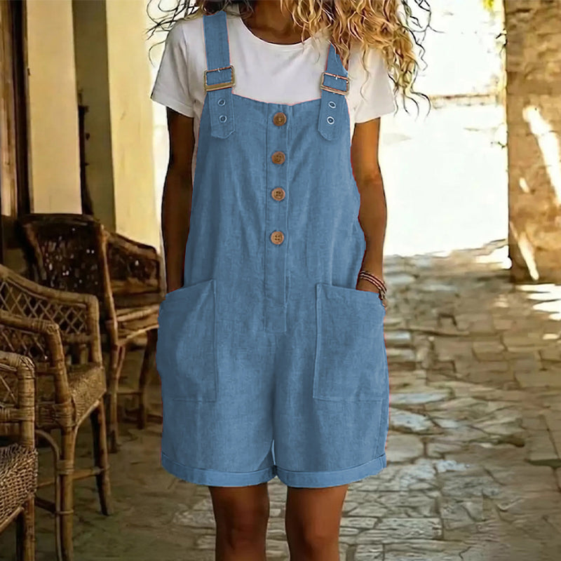 Kiara - Lightweight Utility Jumpsuit