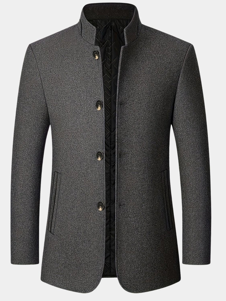 Bria - Tailored High-Collar Jacket