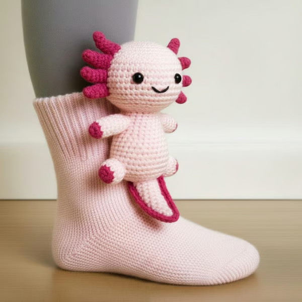 Chiara - Knitted Animal Socks