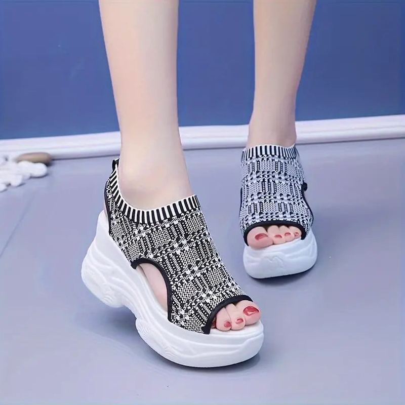 Calina - Platform Open Toe Sandals