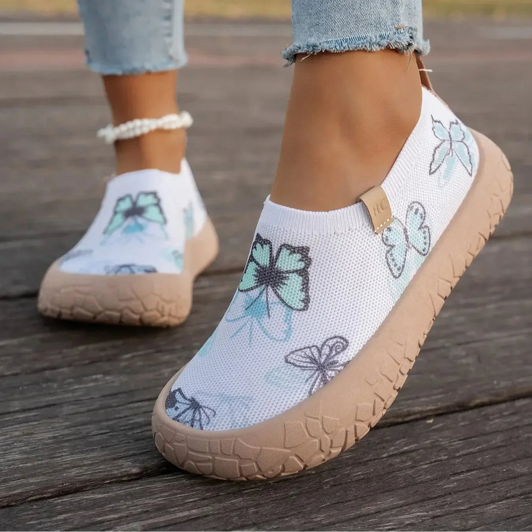 Allegra - Cushioned Slip-On Sneakers