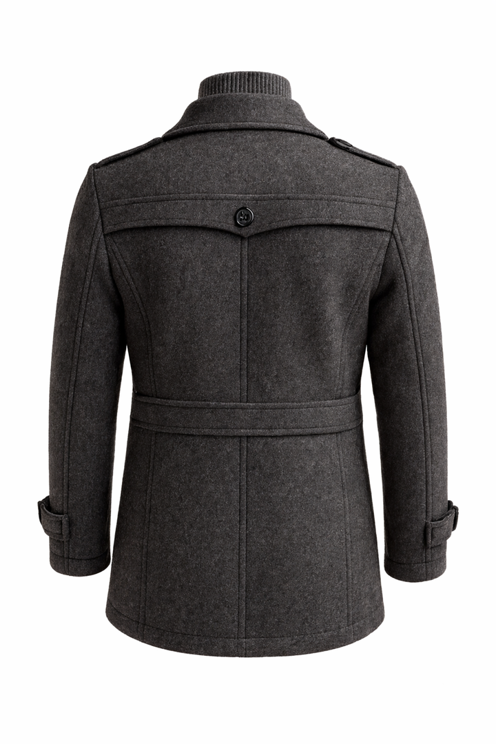 Ivan - Double-Breasted Longline Coat