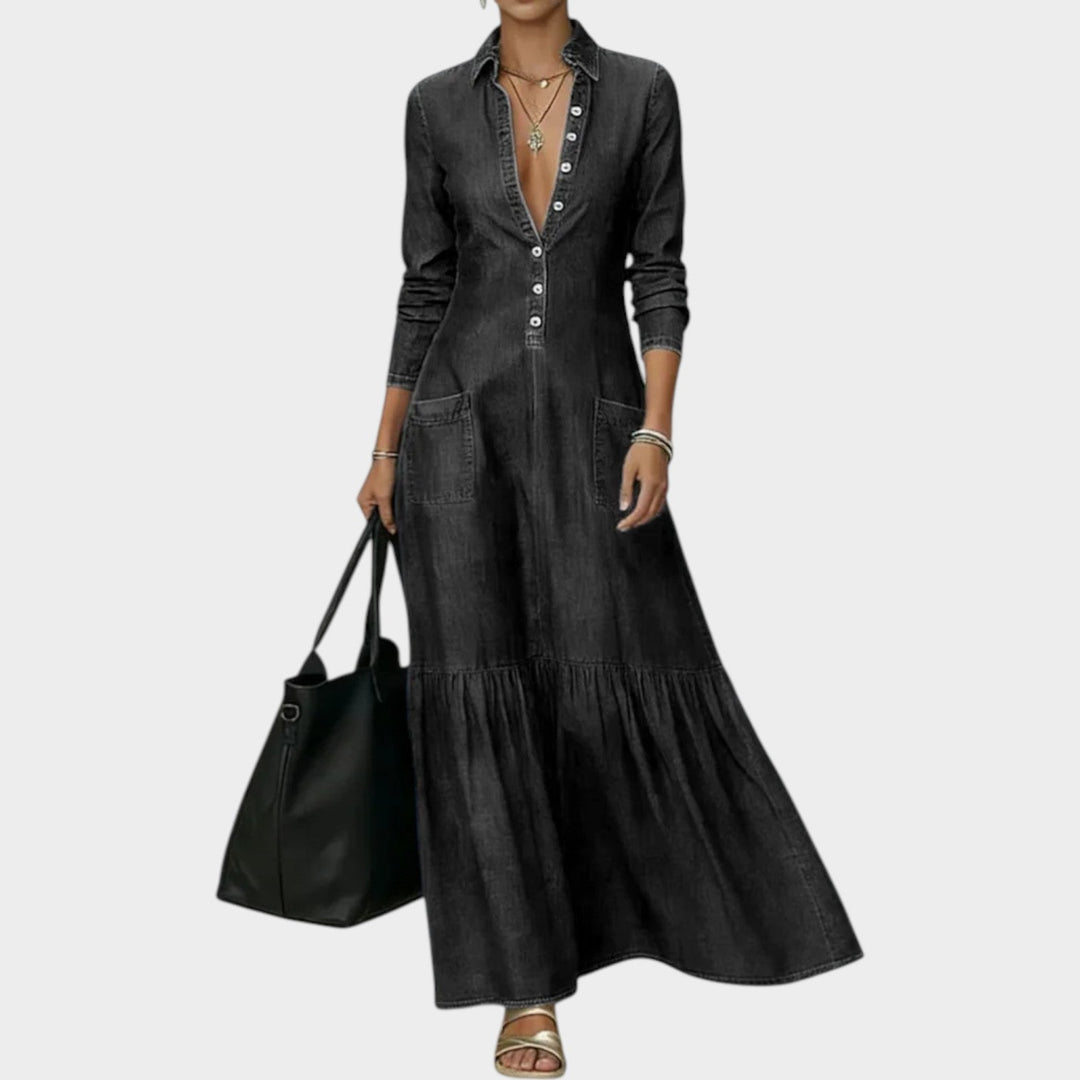 Mavira - Soft-Touch Maxi Dress