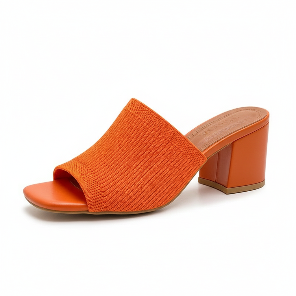 Virelle - Soft-Touch Block Heel Pumps