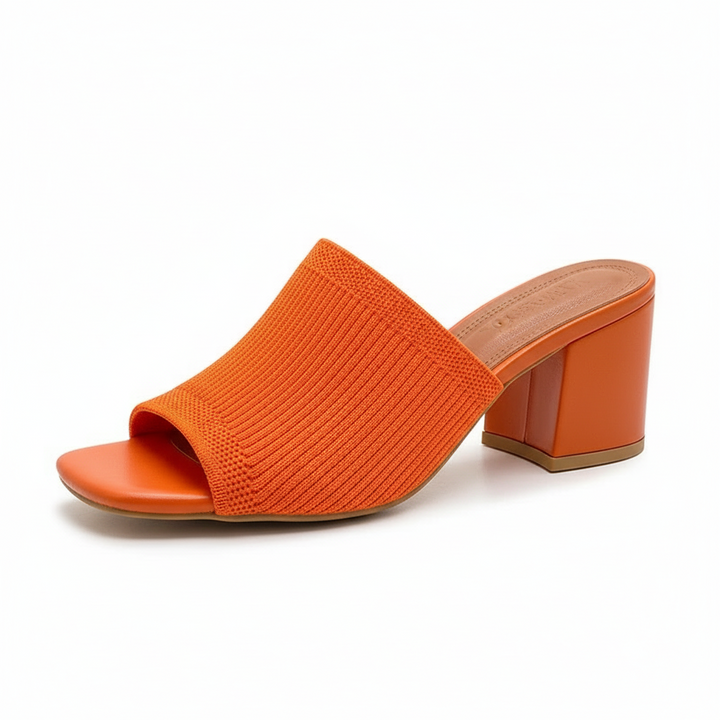 Virelle - Soft-Touch Block Heel Pumps