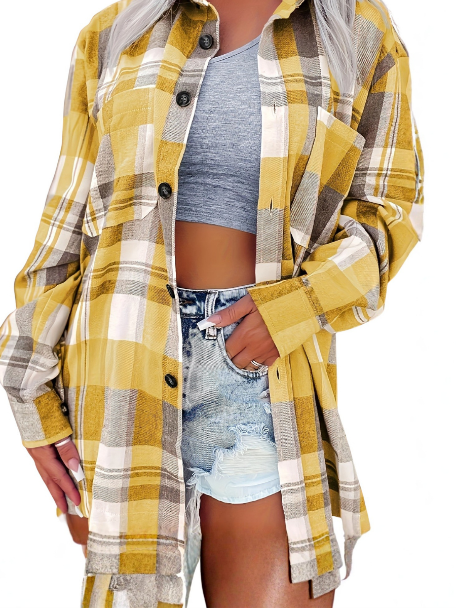 Nadira - Breezy Gingham Shirt