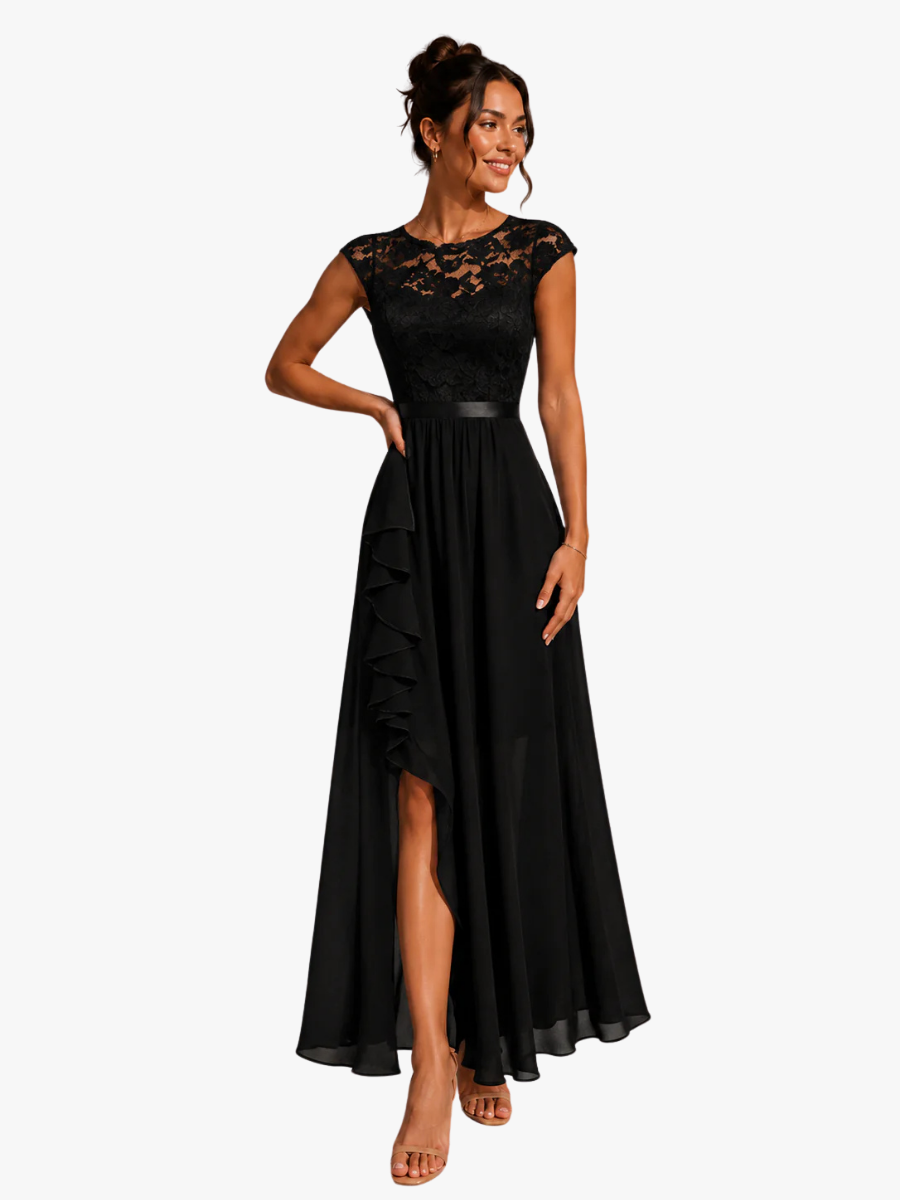 Winsome - Flowing A-Line Maxi Dress
