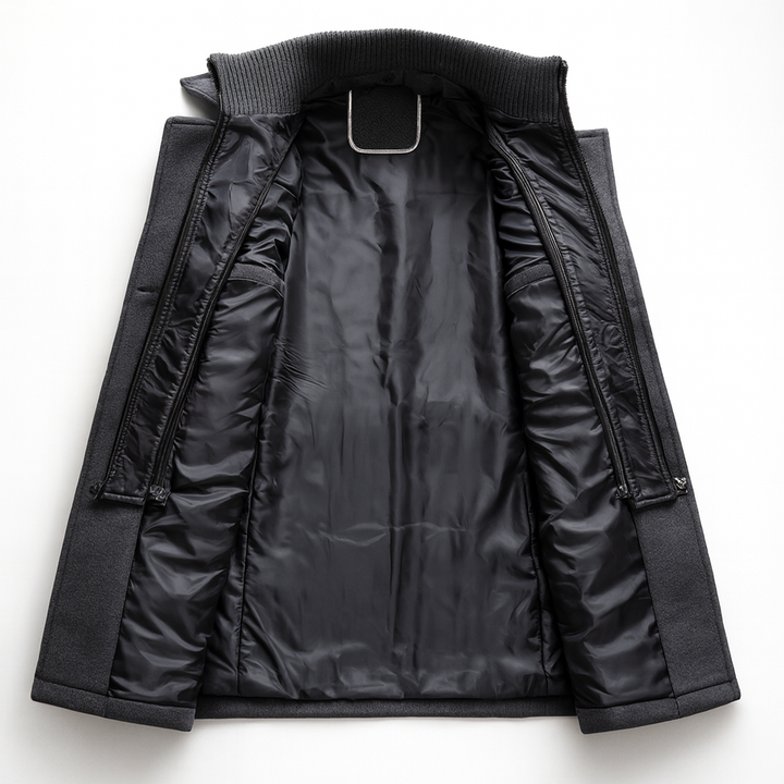 Ivan - Double-Breasted Longline Coat