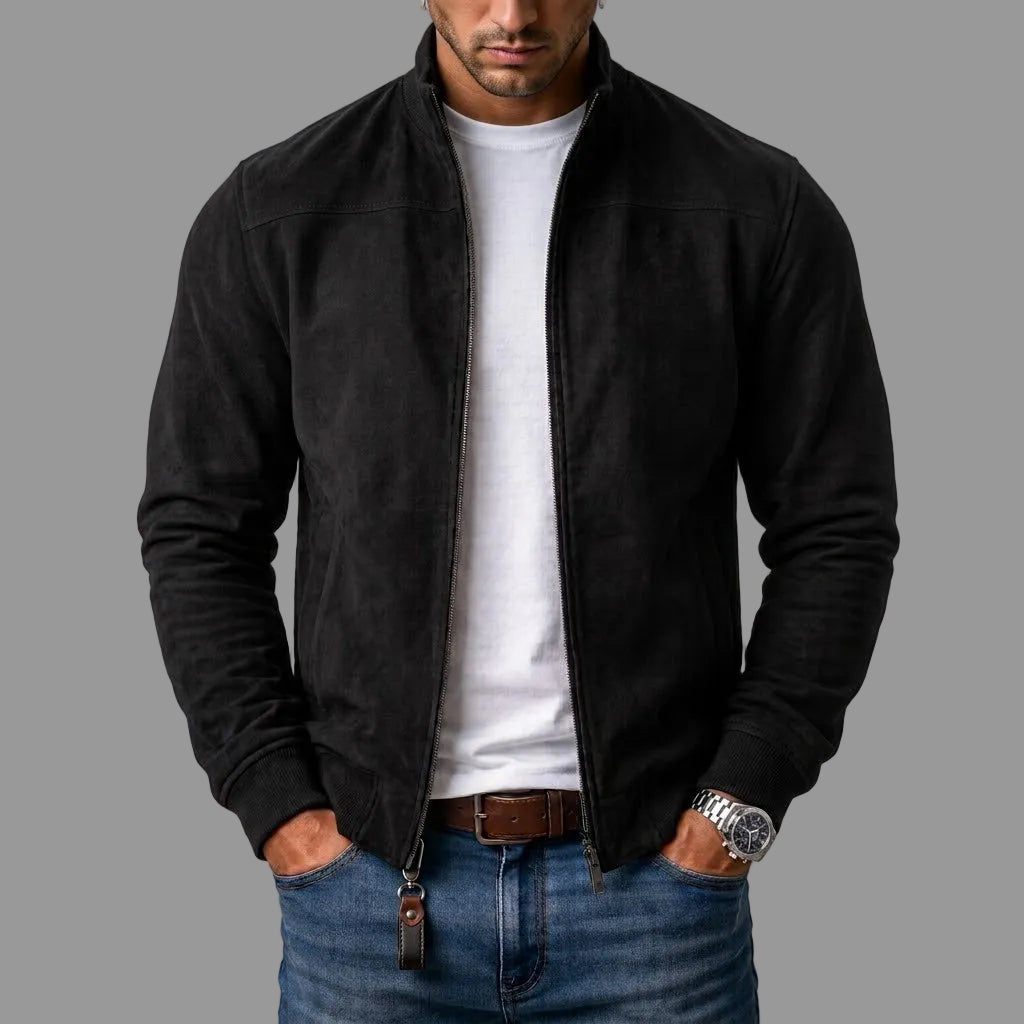 Avermont - Soft-Touch Bomber Jacket
