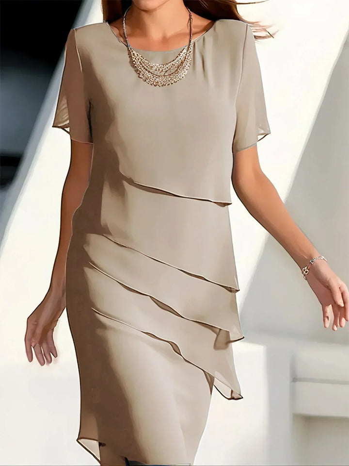 Raveira - Soft-Touch Draped Dress