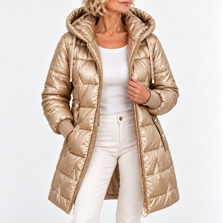 Tilda - Quilted Longline Puffer Jacket