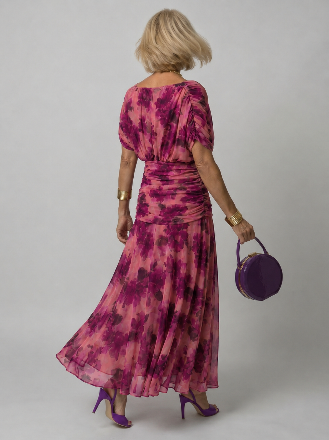 Galatea - Lightweight Off-Shoulder Midi Dress