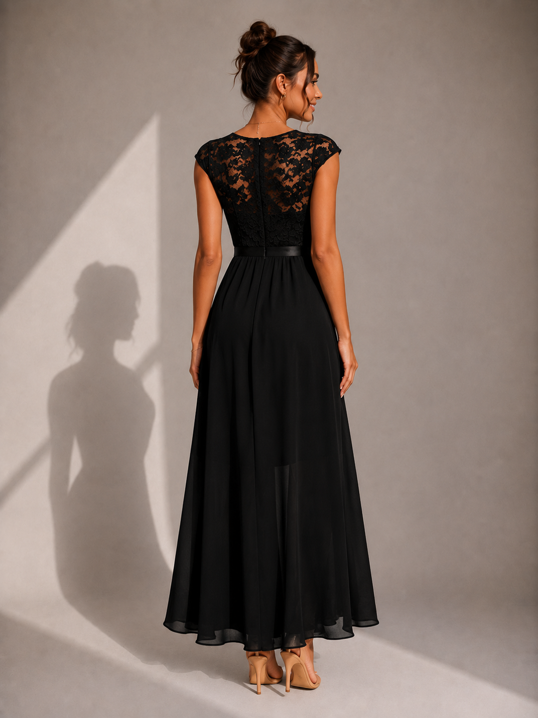 Capri - Elegant A-Line Maxi Dress