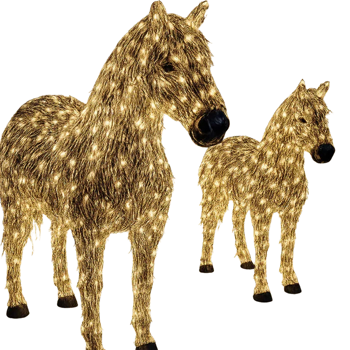 Zereni - Illuminated Outdoor Sculpture Set