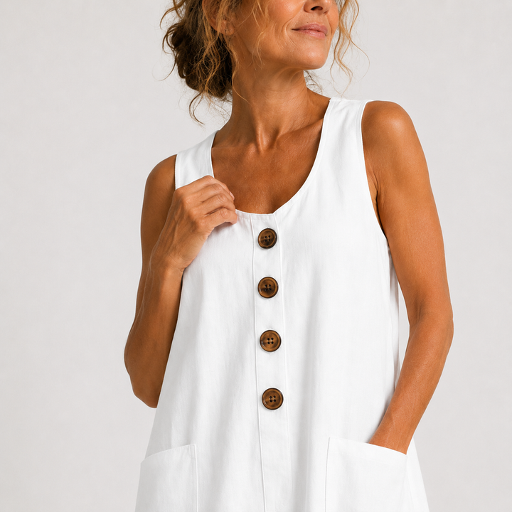 Rosamonde - Breezy Linen Summer Dress