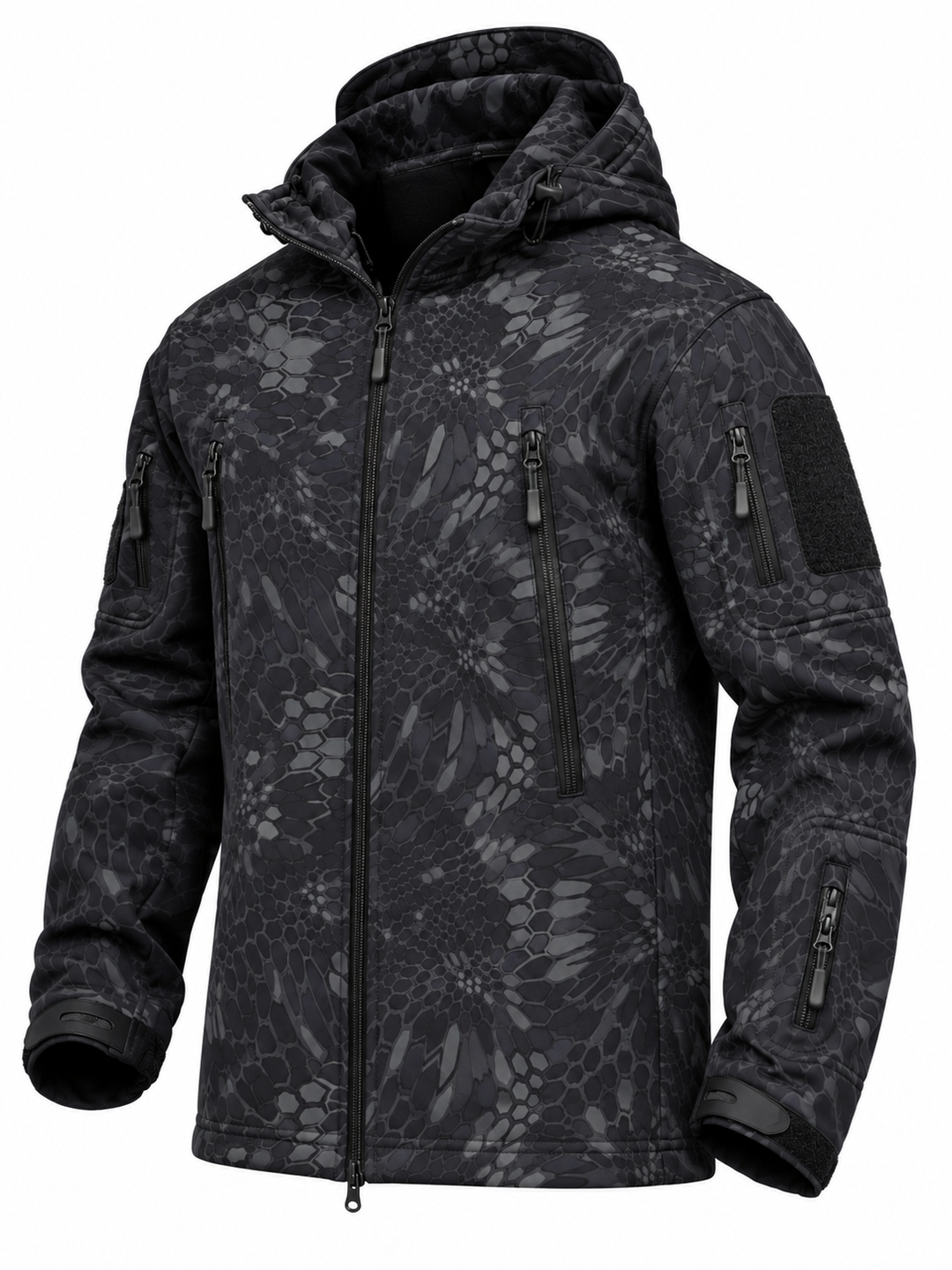 Arno - Hooded Slim-Fit Jacket