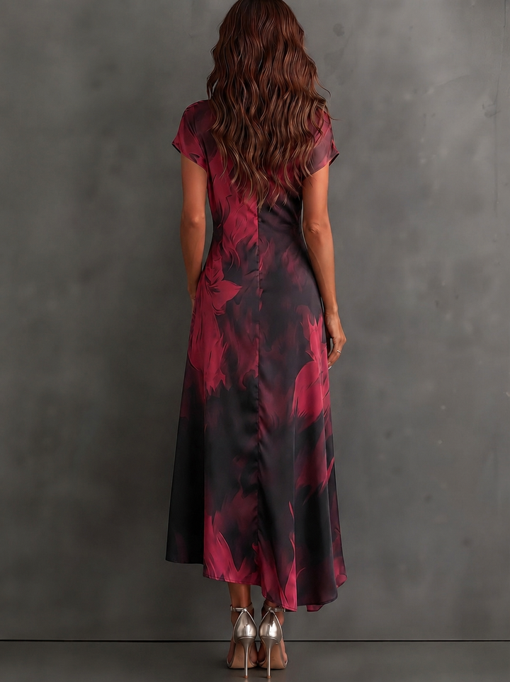 Kaia - Soft-Touch Wrap Shirt Dress
