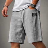 Caelan - Refined Linen Shorts