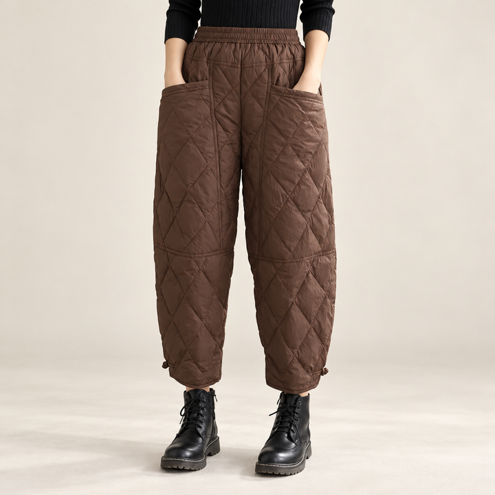 Wilma - Quilted Trousers