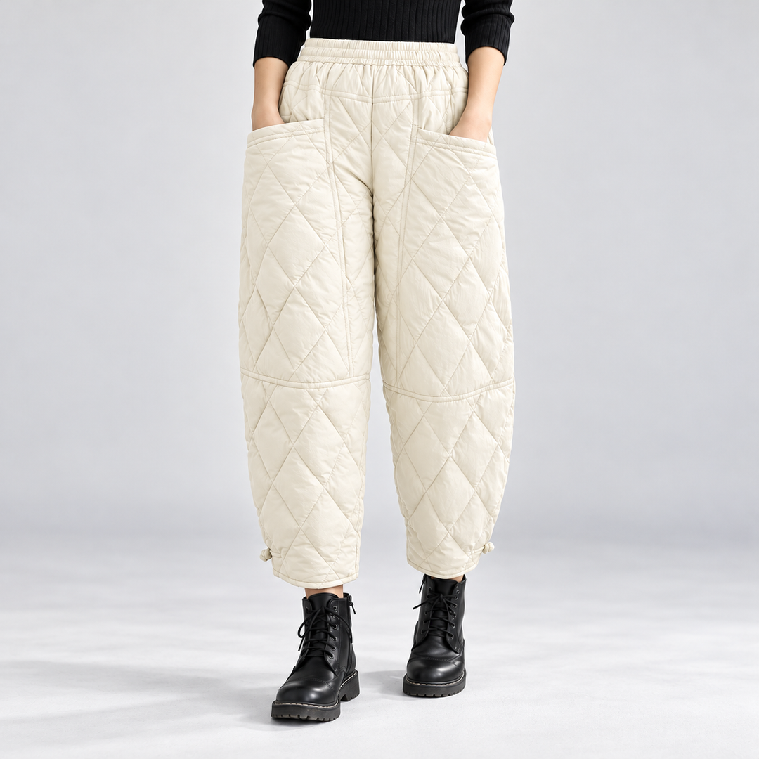 Wilma - Quilted Trousers