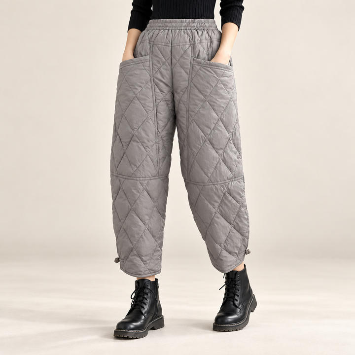 Wilma - Quilted Trousers